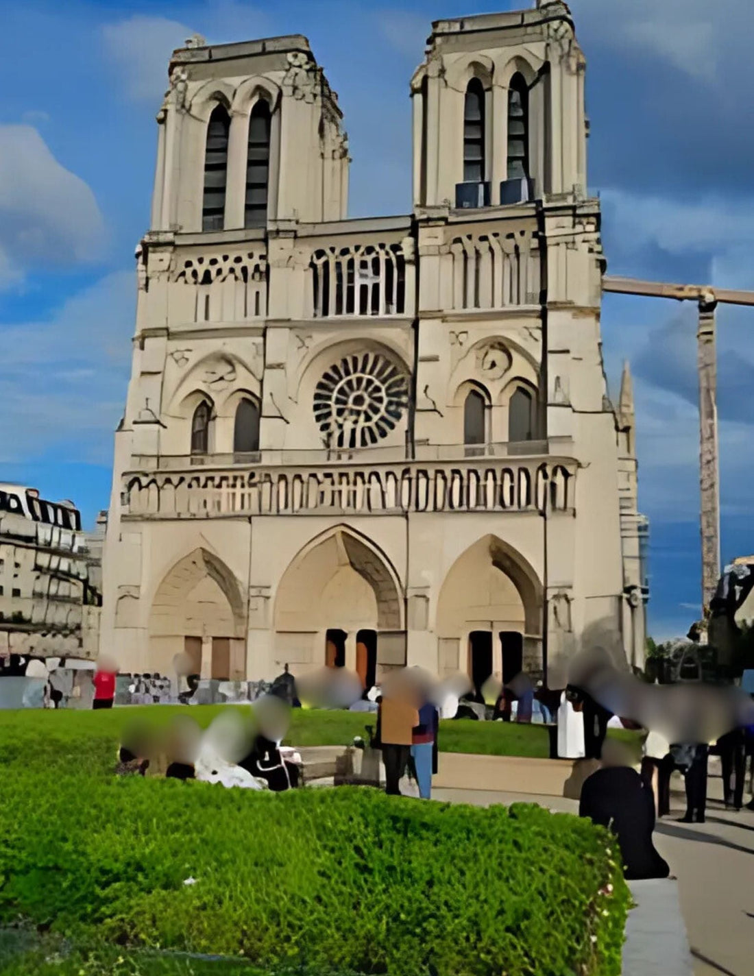 Paris April 20, 2025 - Notre Dame